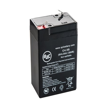 Long Way LW-3FM4.5 Sealed Lead Acid - AGM - VRLA Battery - This is an AJC Brand