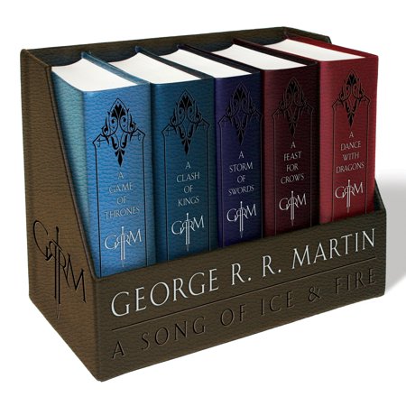 Game of Thrones Leather-Cloth Boxed Set (Song of Ice and Fire (Best Of Ice Prince)