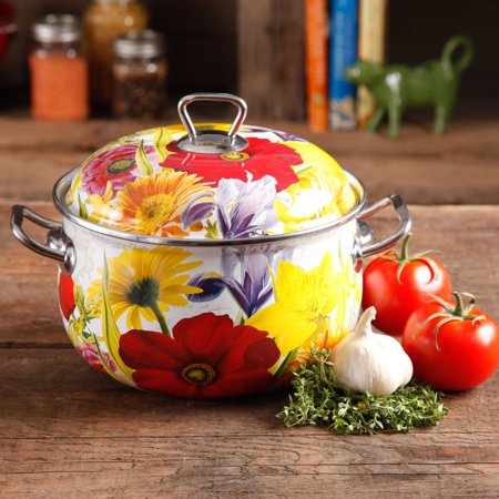 The Pioneer Woman Floral Garden Dutch Oven - Walmart.com