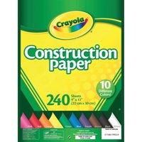 Crayola Construction Paper, 9in x 12in
