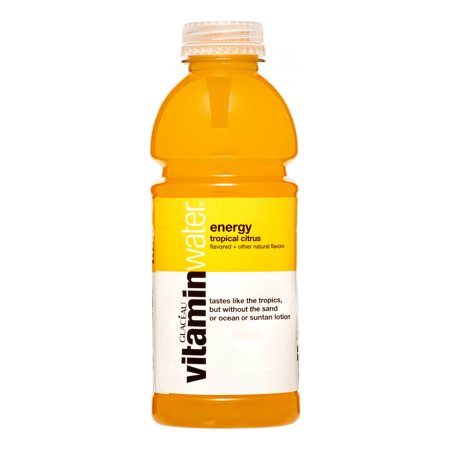 Vitamin Water Energy Tropical Citrus Water Beverage, 20 Fl. Oz ...