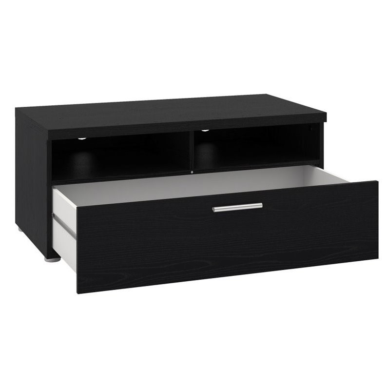 Tvilum Hayward Black Woodgrain TV Stand for TVs up to 37''