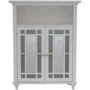 Floor Cabinets Elegant Home Fashions Deshler Double Door Floor Cabinet