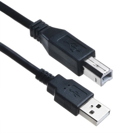 ABLEGRID 6ft USB Cable PC Laptop Data Sync Cord For Neat Desk ND-1000 NeatDesk Desktop Scanner & Digital Filing