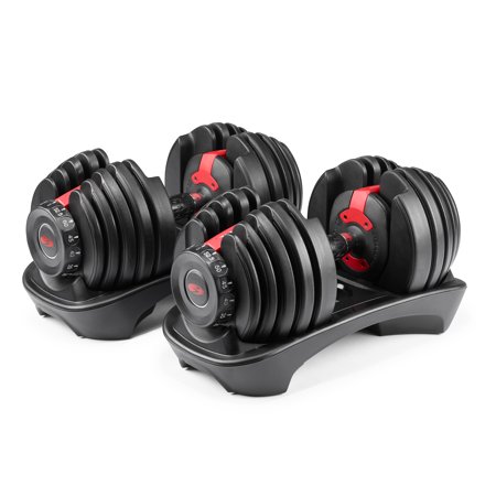 Bowflex SelectTech 552 Adjustable Dumbbells Syncs with Free SelectTech App & Space Saving (Pairs) + $50 off Pick Up