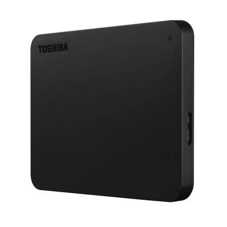 Toshiba Canvio Basics 1TB Portable External Hard Drive USB 3.0 Black - (Best Portable External Hard Drives For Macbook Pro)