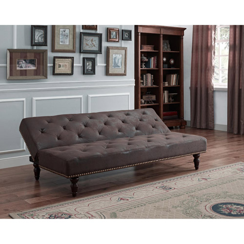 Charleston Vintage Futon, Brown