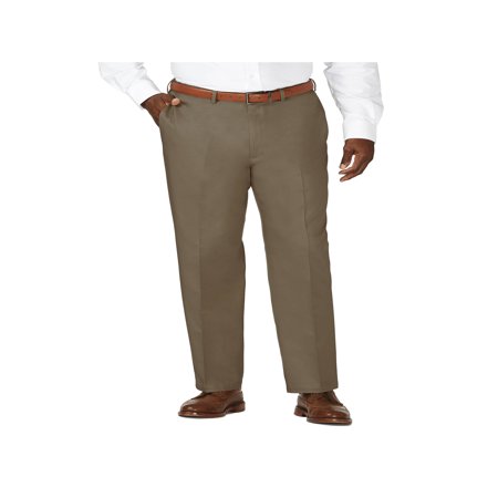 Haggar Men's Big & Tall Work to Weekend® Khaki Pant Classic Fit