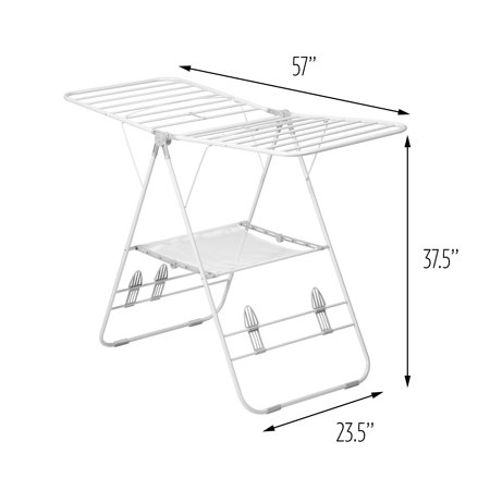 Honey Can Do Heavy-Duty Folding Gullwing Laundry Drying Rack,