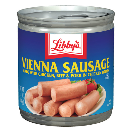 (4 Pack) Libby's Vienna Sausage in Chicken Broth, 4.6 (Best Meat For Sausage)