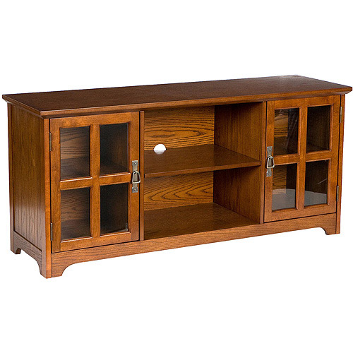 Bearden Oak Media Stand, for TVs up to 50''