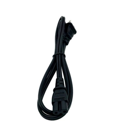 Kentek 3 Feet FT US 2-Prong Port AC Power Cord Cable for PS2 PS3 Slim/Laptop HP Dell ACER