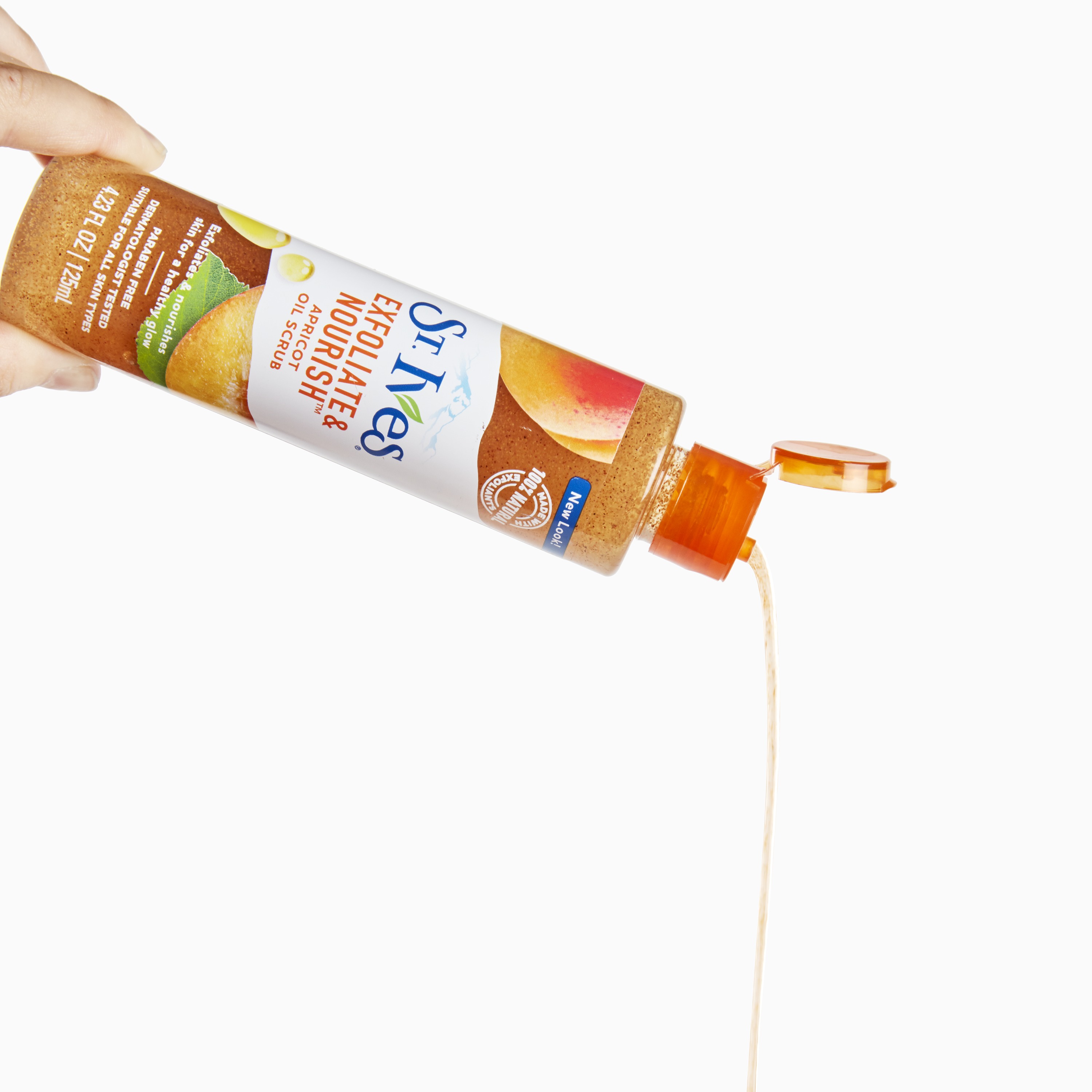 Exfoliate & Nourish Facial Oil Scrub Apricot by st ives #3