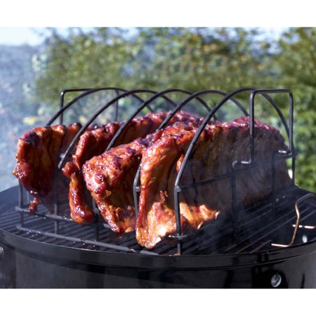Steven Raichlen Best of Barbecue Nonstick Ultimate Rib Rack, for Oven, Grill or BBQ, (Best Ribs On Gas Grill)