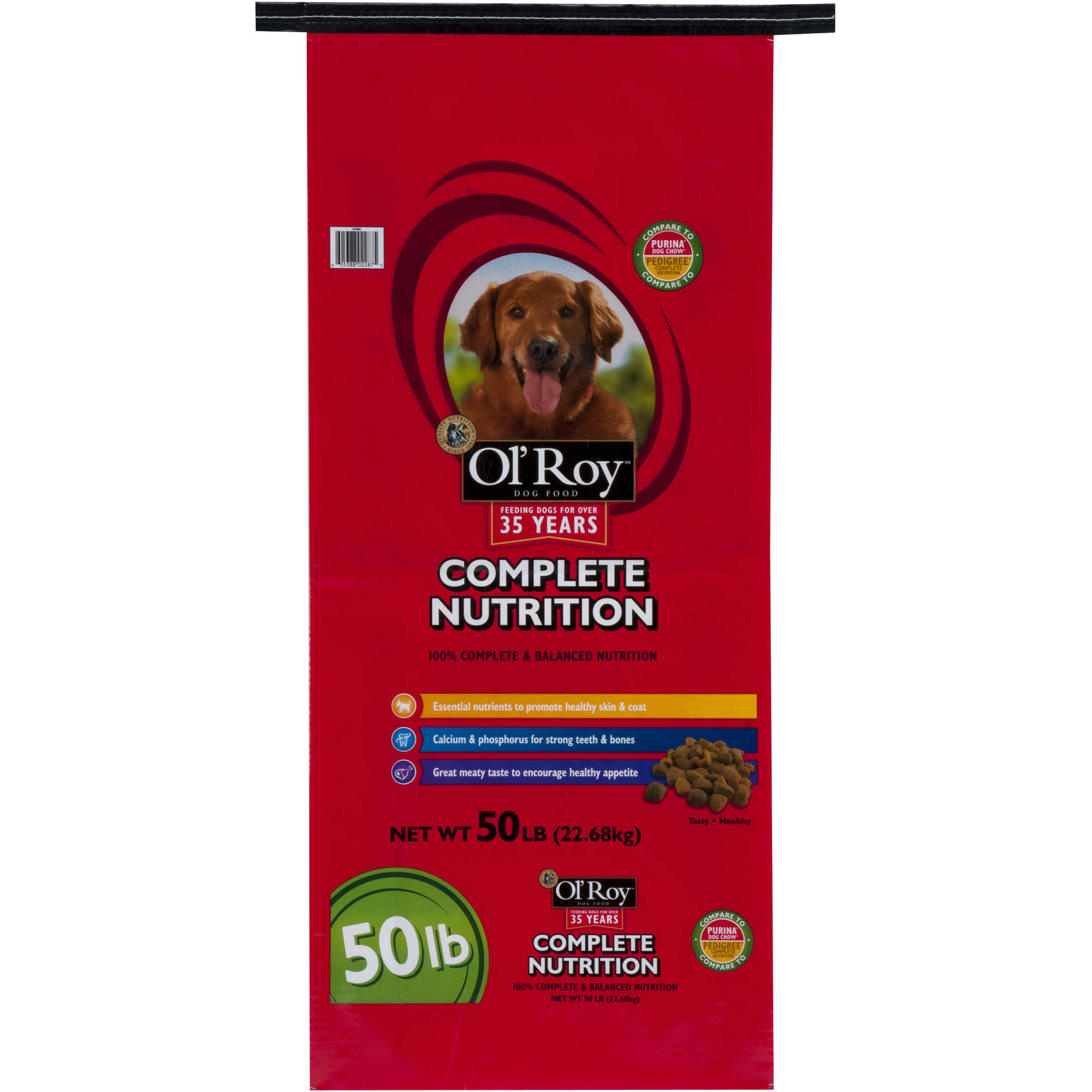 Ol' Roy Complete Nutrition Dog Food 50 lb - On Sale