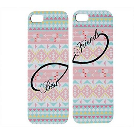 Set Of Pastel Aztec Best Friends Phone Cover For The Iphone 6 Case For iCandy (Cute Best Friend Iphone Cases)