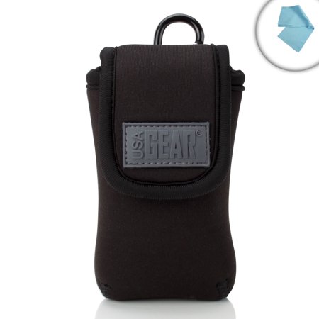 - Universal Flip Phone Carrying Case with Belt Holster Clip by USA GEAR - Works with Kyocera DuraXV / DuraXA , Motorola RAZR , Samsung Convoy & More Cell Phones