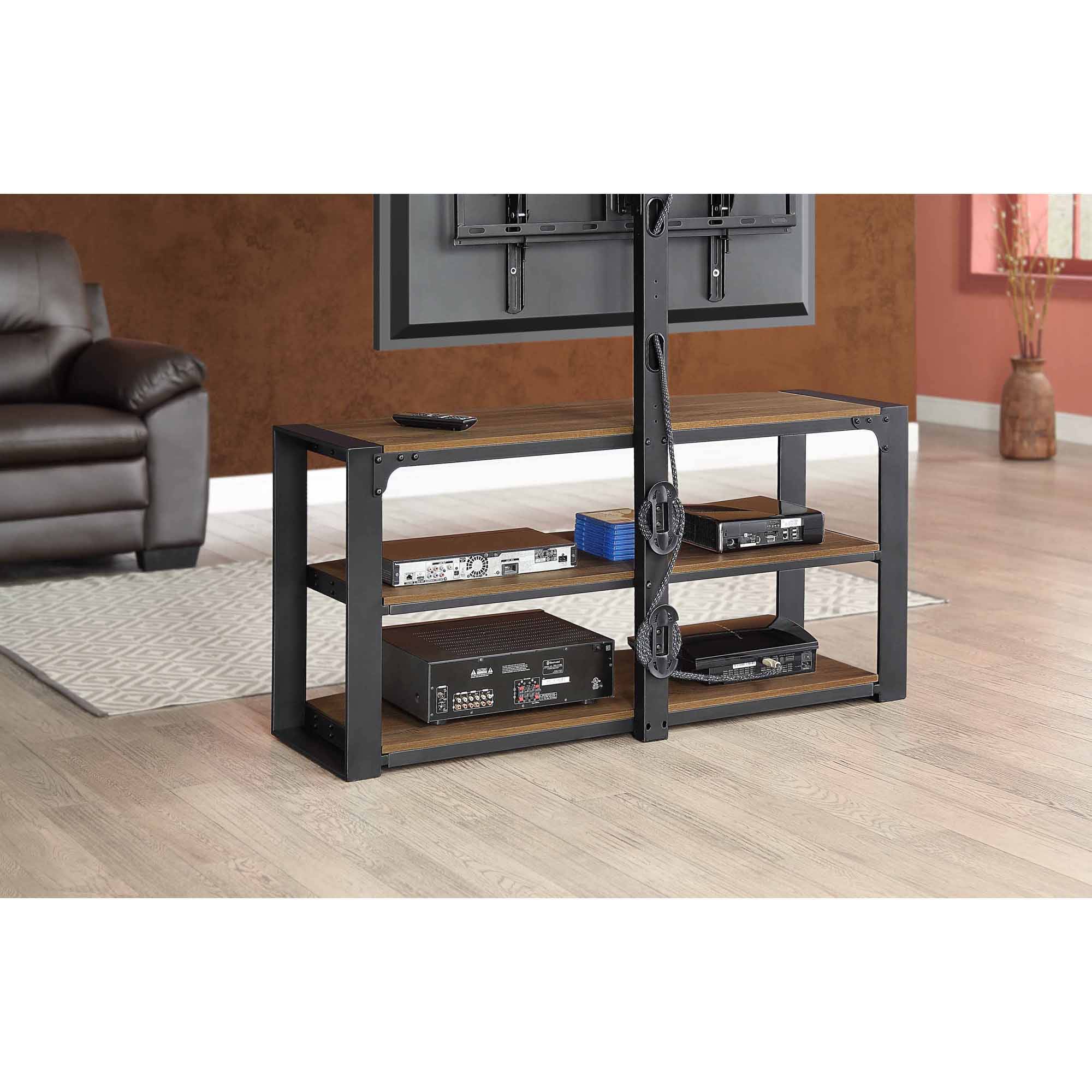 Santa Fe 3-in-1 Brown TV Stand for TVs up to 65''