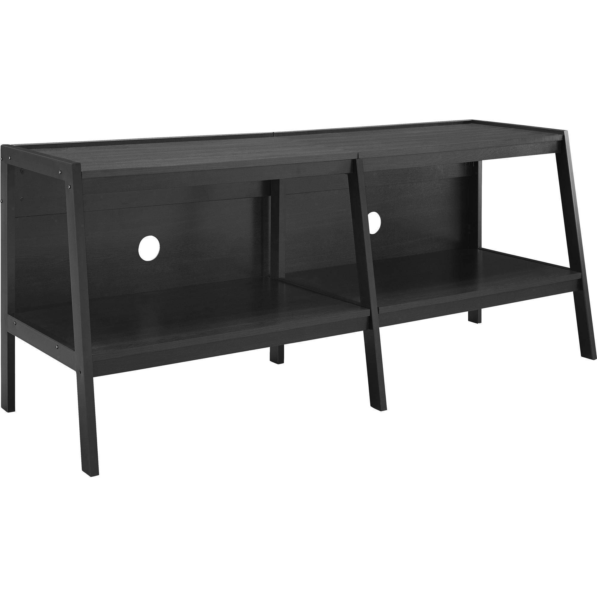 Altra Furniture Black Ladder TV Stand for TVs up to 65''