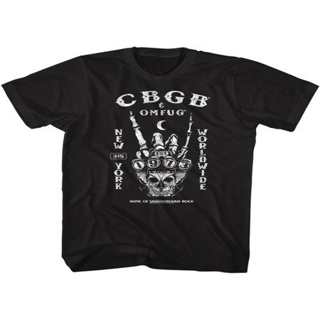 Cbgb Omfug RocknRoll New York Worldwide Music Underground Rock Adult T-Shirt