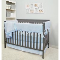 Crib Bedding Sets Product Image American Baby Company Heavenly Soft Minky Dot 6 Piece Crib Bedding Set
