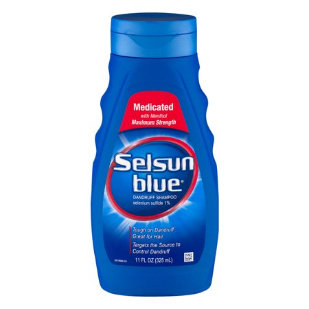 Selsun Blue Medicated Anti-Dandruff Shampoo, 11 (Best Shampoo For Well Water)