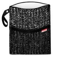 Skidaddle by Skip Hop Wet/Dry Bag, Black Vine