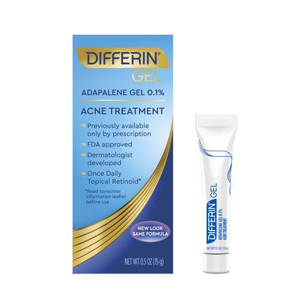 Differin Adapalene Gel 0.1% Acne Treatment, 15 (Best Natural Acne Treatment)