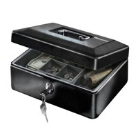 SentrySafe CB-12 Cash Box With Money Tray, .21 cu ft
