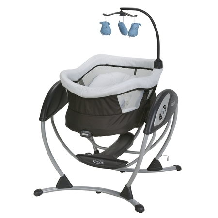 Graco DreamGlider Gliding Baby Swing and Sleeper, (Best Rated Baby Swings)