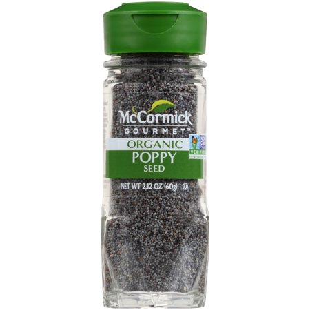 McCormick Gourmet Organic Poppy Seed, 2.12 oz