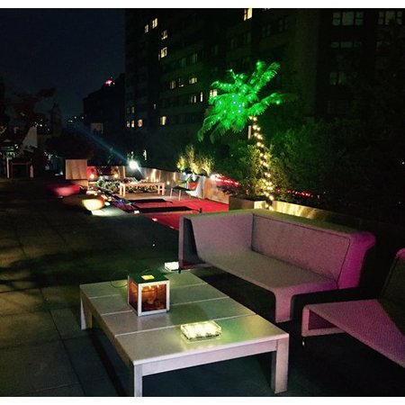 Palm Tree Resort - Lightshare 5FT Palm Tree with 56 Lights Green LED