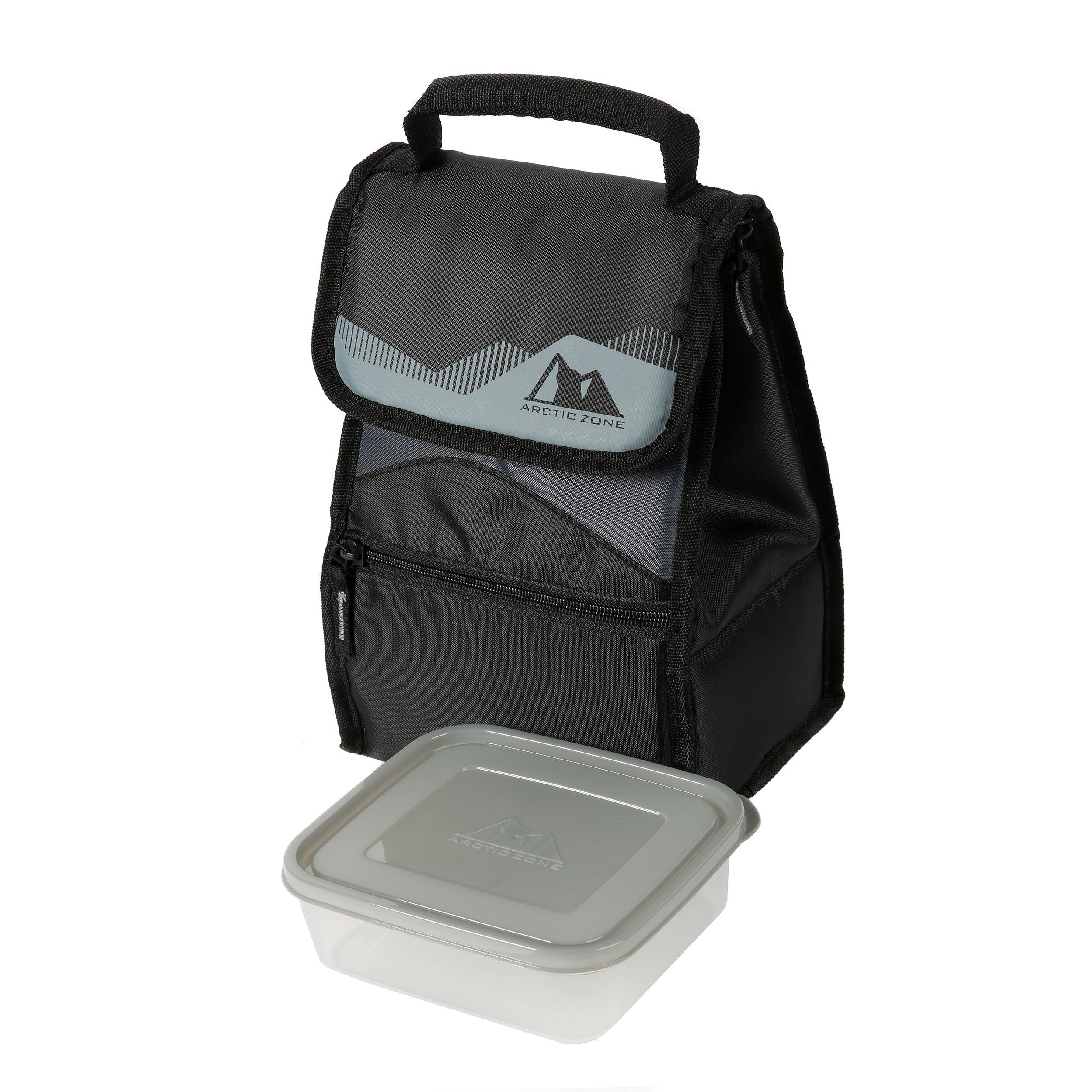 Arctic Zone Hi Top Black Pack Lunch Bag