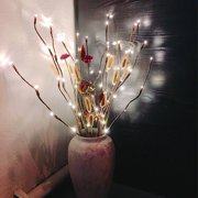 Lighted Branches Christmas Led Willow Branch Lamp Fl Lights With 20 Bulbs Warm White For New
