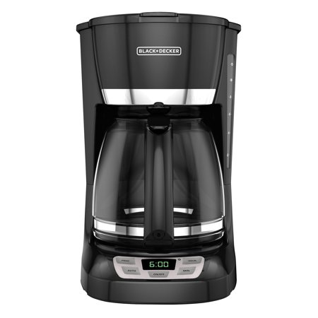 BLACK+DECKER 12-Cup* QuickTouch Programmable Coffeemaker, Black, (Best Delonghi Coffee Maker)