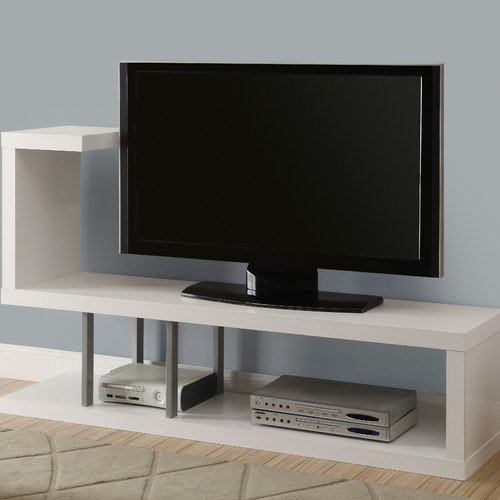 Modern TV Console in Cappuccino