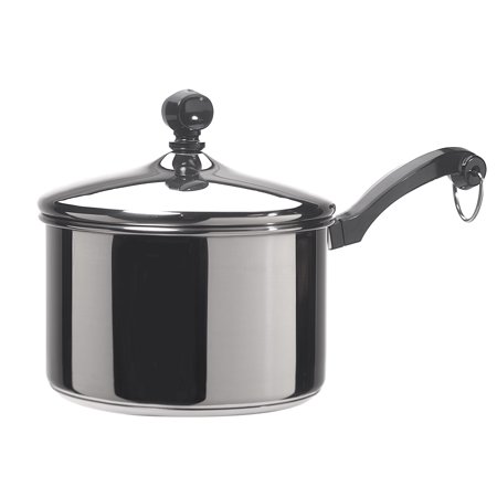 - Farberware Classic Stainless Steel 2-Quart Covered Saucepan