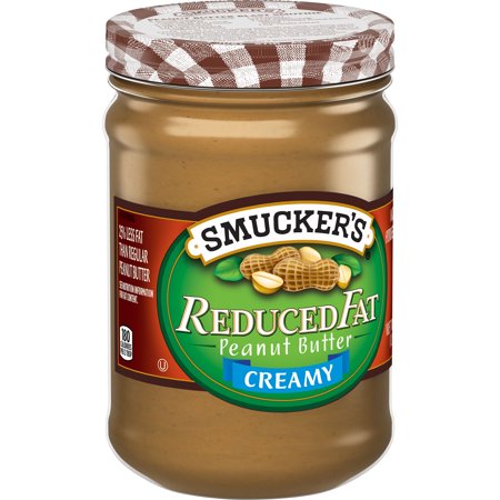 Smucker's Reduced Fat Natural Style Creamy Peanut Butter ...