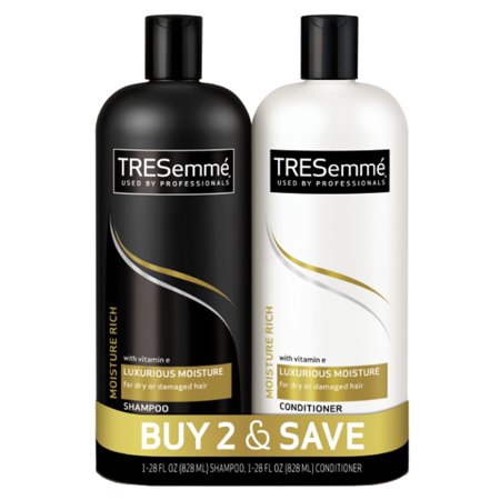 TRESemmé Moisturizing Shampoo and Conditioner for Dry Hair, Rich Moisture, 28 oz, 2