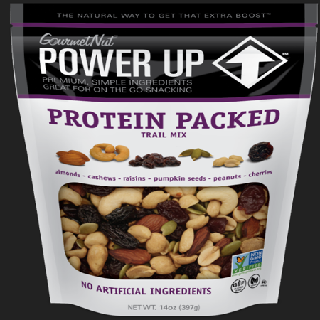 GourmetNut Power Up Protein Packed Trail Mix, 14 Oz. - Walmart.com