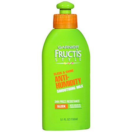 Garnier Fructis Style Anti-Humidity Smoothing Milk 5.1 FL (Best Hair Smoothing Products 2019)