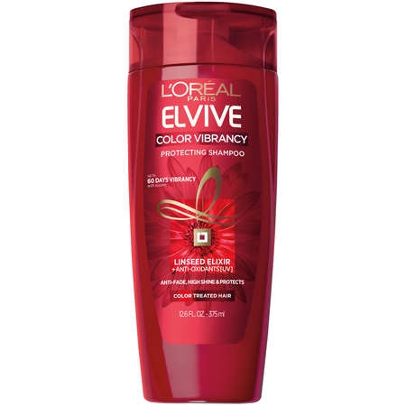L'Oreal Paris Elvive Color Vibrancy Nourishing Shampoo 12.6 FL (Best Shampoo For Frizzy Color Treated Hair)