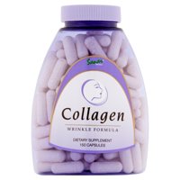 Sanar Naturals Collagen Capsules Type 1, Anti Wrinkle Formula, 150 count - Healthy Hair, Skin and Nails, Colageno Hidrolizado, Anti Arrugas, Gluten Free, Bioavailable