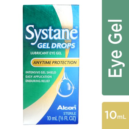 SYSTANE Anytime Protection Lubricating Gel Eye Drops for Dry Eyes Symptoms, (Best Otc Lubricating Eye Drops)