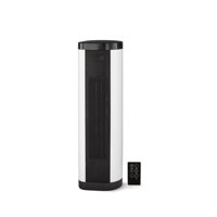 Mainstays Baseboard Tower Heater, Black/White, NTH15-17BR