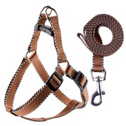 Nylon Pet Dog Harness Lead Leash Training Walking Traction Rope Perfect For Small Dog Doggy,