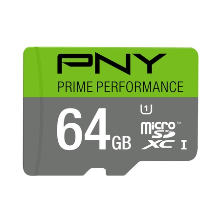 PNY 64GB Prime microSD Memory Card
