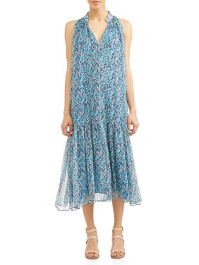 Women's Amanda Sleeveless Drop-Waist Dress