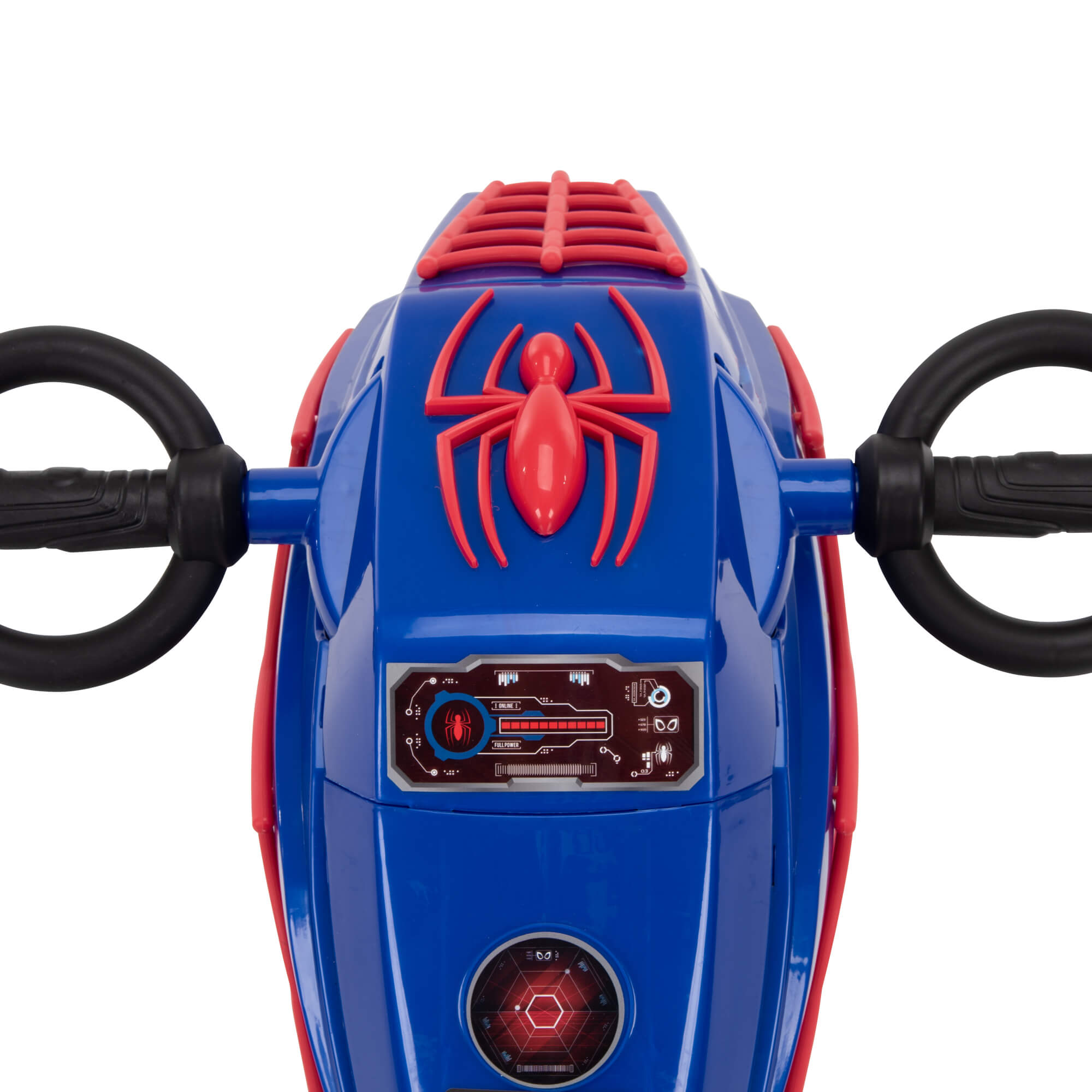 spider man on motorbike toy