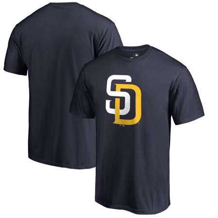 Logo Watch San Diego Chargers - San Diego Padres Big & Tall Primary Team Logo T-Shirt - Navy